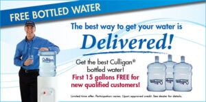Free Bottled Water Delivered!